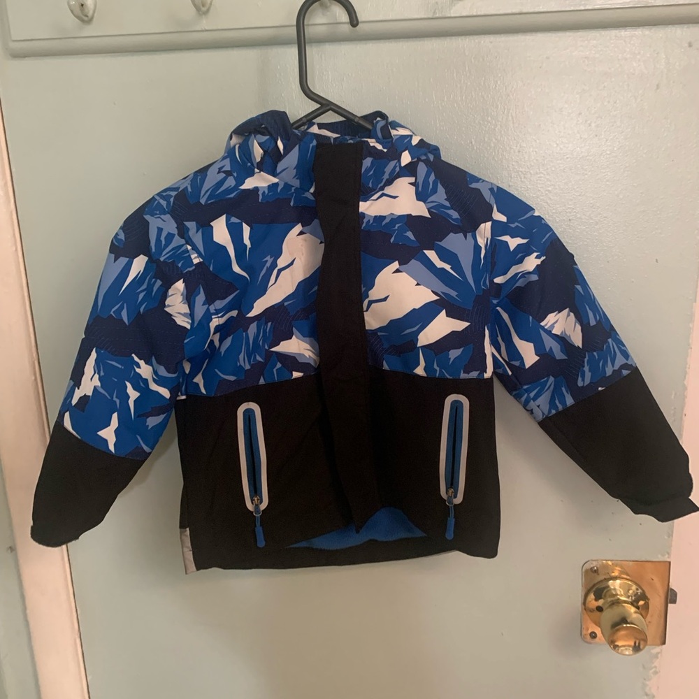 Kids Blue and Black Jacket